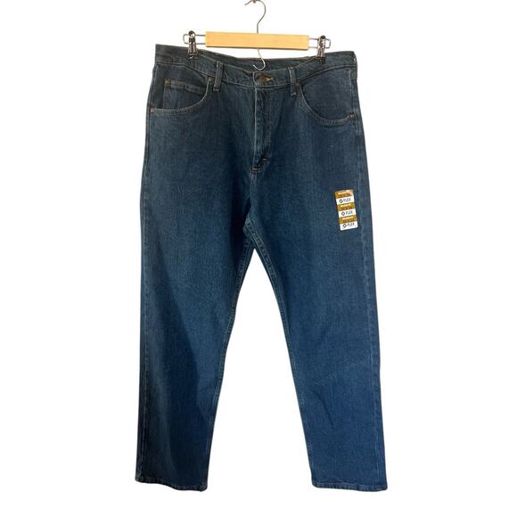 Wrangler Straight Leg Jeans 35x34 NWOT - Picture 1 of 4
